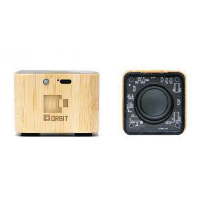 Bamboo Bluetooth Speaker - Transparent Top